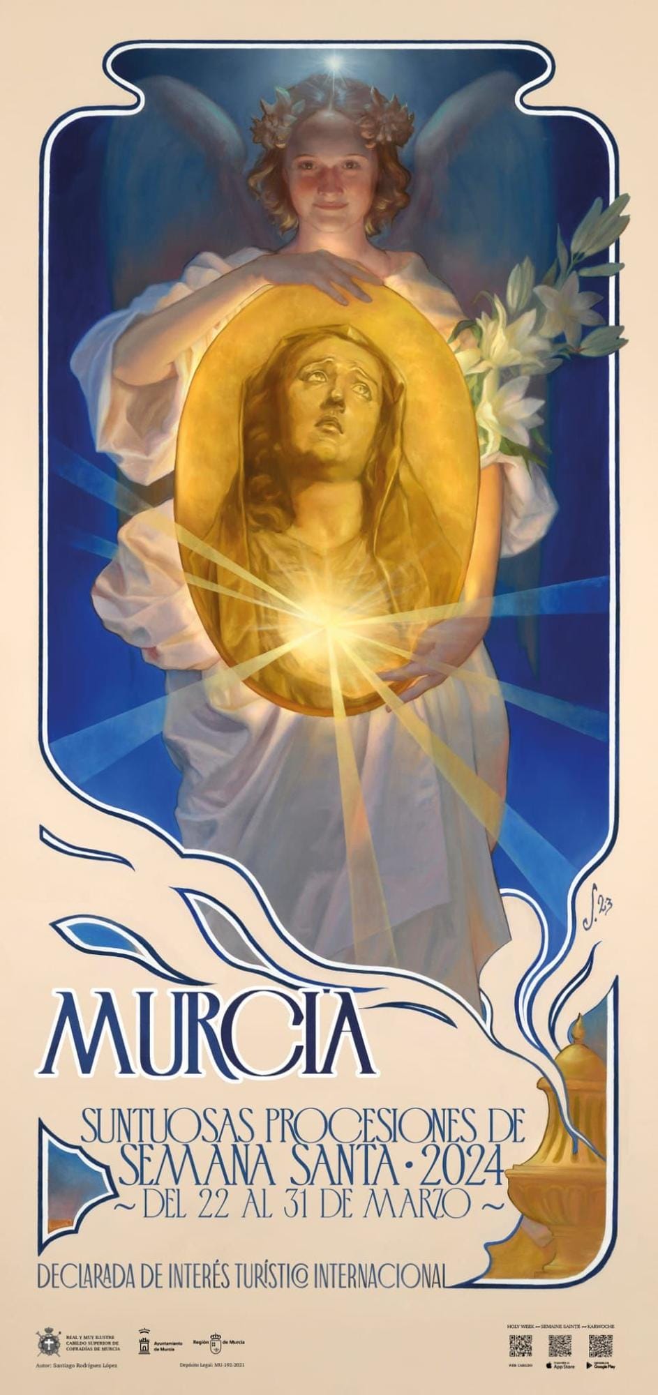 Cartel de Semana Santa Murcia 2024